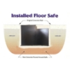 Floor Safe w/ Dial Lock - B1500 - HOL-B1500