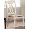Meredith 7 Piece Extending Dining Set - Cut-Out Back Chairs, Caramel & Biscotti - ICON-RT-78-DT-CH52-SET