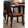 Benedict Side Chair - Mocha Frame, Whiskey Wood Seat - ICON-CH54-WY-MA