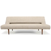 Unfurl Convertible Sofa Bed - Walnut Wood Legs, Natural - INN-772001C601D-3-2