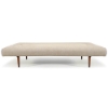 Unfurl Convertible Sofa Bed - Walnut Wood Legs, Natural - INN-772001C601D-3-2