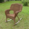 Monaco Wicker Porch Rocker Chair - INTC-3182