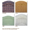 Monaco Wicker Patio Swing - INTC-3183