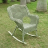 Monaco Wicker Porch Rocker Chair - INTC-3182