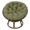 Ryoko Rattan Papasan Chair with Cushion - INTC-3312-93312-MS