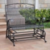 San Bruno Iron Porch Glider - Double - INTC-3458