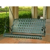 Diamond Lattice Wrought Iron Patio Swing - INTC-3489