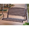 Santa Fe Wrought Iron Patio Swing - INTC-3557