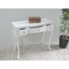 Antique White Vanity Table - 3 Drawers - INTC-3979-AW
