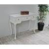 Antique White Vanity Table - 3 Drawers - INTC-3979-AW