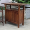 Marvelle Wooden Adirondack Patio Bar Table - INTC-VF-4107