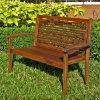 Halsten Acacia 4 Foot Patio Bench - INTC-VF-4303