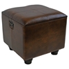 Rearden Brown Square Ottoman with Lid - INTC-YWLF-2188-BR