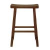 Saddle Seat Counter Stool with Square Legs - IC-1SXX-682