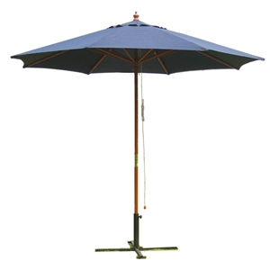 9 Outdoor Navy Blue Umbrella 