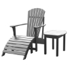 Black Adirondack Chair - IC-C-51902