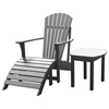 Black Adirondack Chair - IC-C-51902
