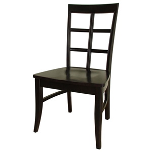 Bordeaux Dining Chair with Wood Seat 