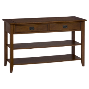 Mission Oak Rectangular Sofa Table 