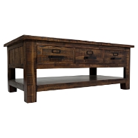 Cannon Valley 3-Drawer Cocktail Table