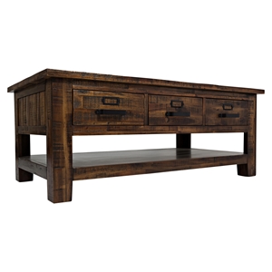 Cannon Valley 3-Drawer Cocktail Table 