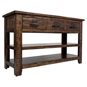 Cannon Valley 3-Drawer Sofa/Media Table 