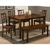 Simplicity Rectangle Dining Table - Caramel - JOFR-452-60