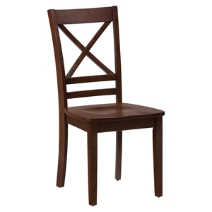 Simplicity X Back Chair - Caramel 
