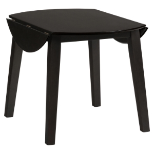Simplicity Round Drop Leaf Table - Espresso 