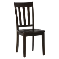 Simplicity Slat Back Chair - Espresso