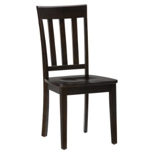 Simplicity Slat Back Chair - Espresso 