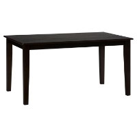 Simplicity Rectangle Dining Table - Espresso