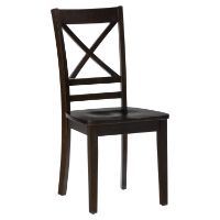 Simplicity X Back Chair - Espresso