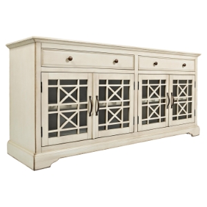 Craftsman 70" Media Unit - Antique Cream 