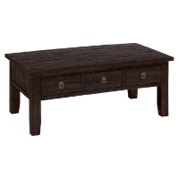 Kona Grove Rectangle Cocktail Table - Chocolate