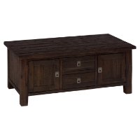 Kona Grove Rectangle Box Cocktail Table - Chocolate