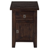 Kona Grove Cabinet Chairside Table - Chocolate - JOFR-704-6