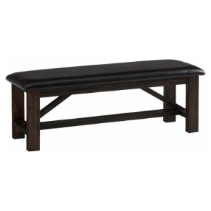Kona Grove Upholstered Bench - Chocolate 