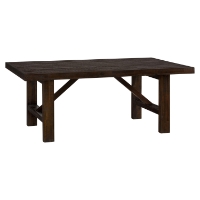 Kona Grove Rectangular Dining Table - Chocolate