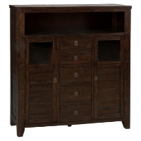 Kona Grove 5 Drawers Cabinet - Chocolate