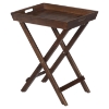 Urban Lodge Folding Accent Tray - Brown - JOFR-730-11