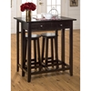 Roasted Java 3 Pieces Breakfast Table and Stools - JOFR-8520