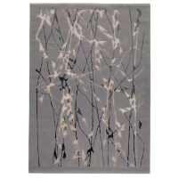 Acadia Wool Rug in Grey