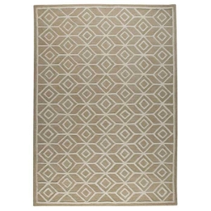 Amiya Hand Tufted Wool Rug in Beige 