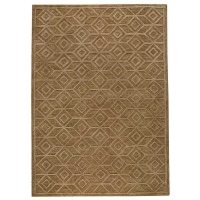 Amiya Hand Tufted Wool Rug in Brown
