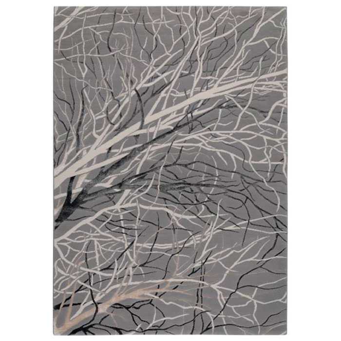 Cyrene Wool Rug in Grey 