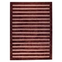Dunstan Indo Tibetan Hand Knotted Rug in Brown