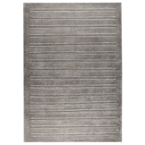 Dunstan Indo Tibetan Hand Knotted Rug in Grey 