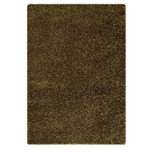Evonne Hand Woven Polyester Shaggy Rug in Green 