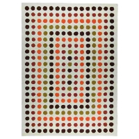 Georgina Hand Tufted Wool Rug in Rust